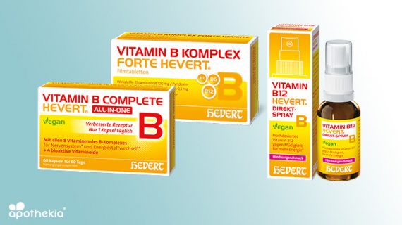 Produktmodul B-Vitamine Hevert apothekia
